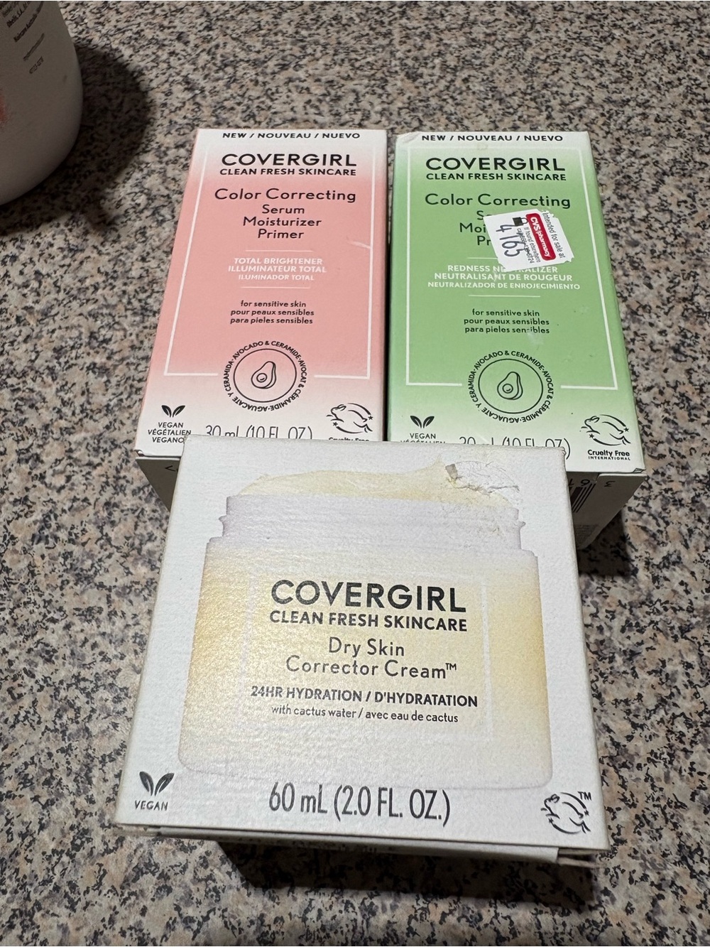 COVERGIRL Color Correcting Serums and Moisturizer